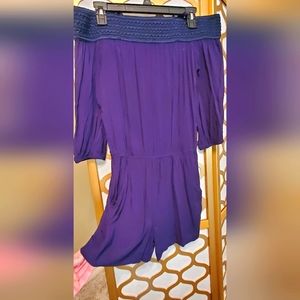 Strapless Shorts Jumper